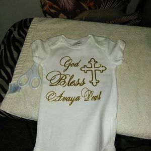 Custom baby onsie